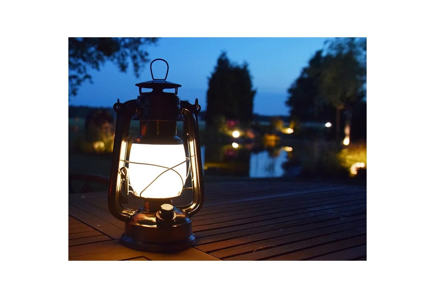 ChiliTec LED Petroleum-Laterne CT-CL Copper Dimmbar Warmweiß - Bild 4