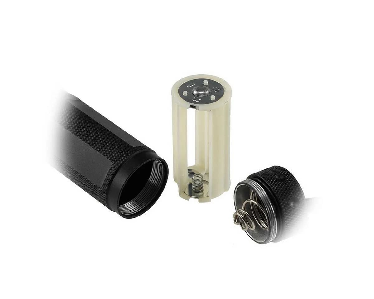 ChiliTec LED Taschenlampe Schwarzlicht 51 UV LEDs Aluminium - Bild 5