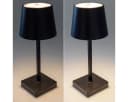 ChiliTec LED Tischleuchte Schwarz Dimmbar Kabellos Bild 1