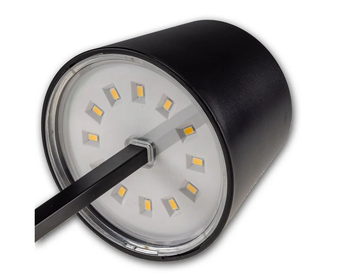 ChiliTec LED Tischleuchte Schwarz Dimmbar Kabellos - Bild 4