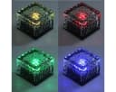 ChiliTec Solar Dekosteine 4er Set RGB LED Gartenleuchte IP65 Bild 1
