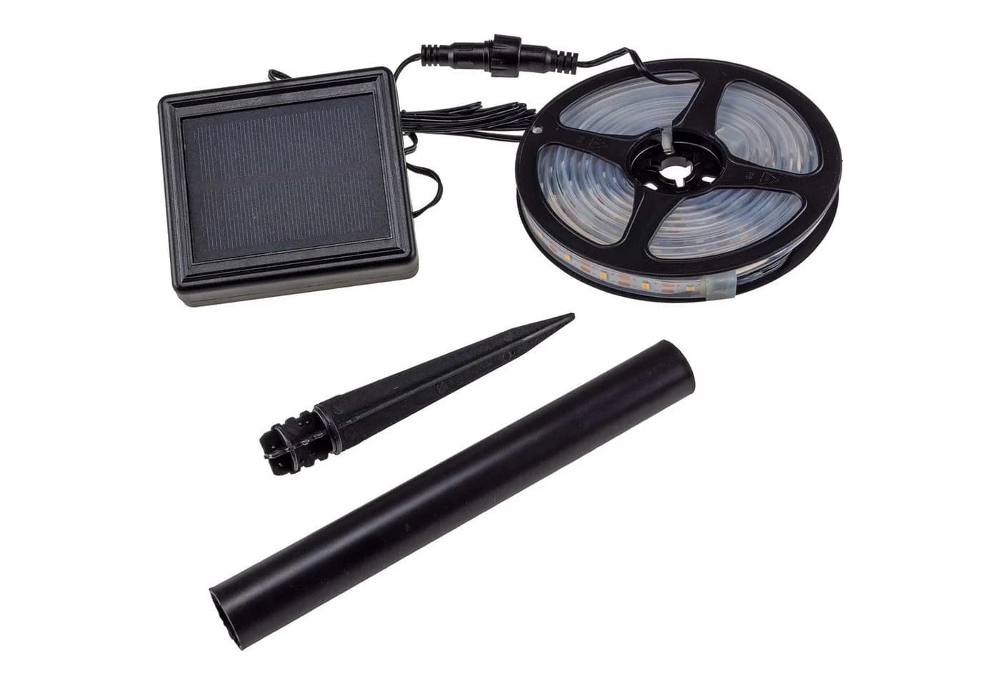 ChiliTec LED Solarleuchte CHILITEC Solar LED-Strip 3 m warmweiß - Bild 1