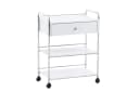 CLP Rollwagen PL912 Chrom-Optik mit Soft-Close-Schublade Bild 2