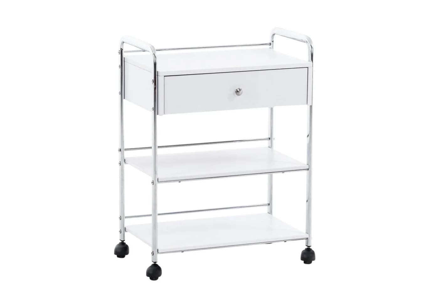CLP Rollwagen PL912 Chrom-Optik mit Soft-Close-Schublade - Bild 2
