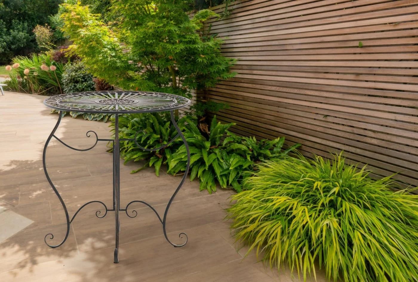 CLP Gartentisch Indra aus Eisen Bronze Handgearbeitet - Bild 3