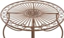CLP Gartentisch Indra Braun Handgearbeitetes Eisen Bild 4