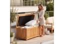 CLP Auflagenbox Odessa massiv Teakholz mit Gasdruckfedern Bild 3