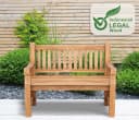 CLP Gartenbank Teakbank Jackson V2 wetterfest Teakholz Bild 3