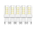 Aigostar LED-Leuchtmittel 5 W G9 Warmweiß 2700K 450 Lumen 5 Stück Bild 2