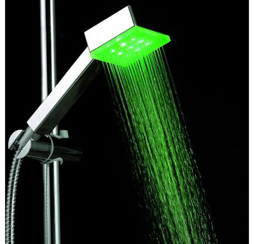 ENERGMiX LED Handbrause mit Temperaturanzeige und Farbwechsel - Bild 4