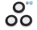Aigostar LED Einbauleuchte 3er Set Schwarz Warmweiß IP65 Bild 2