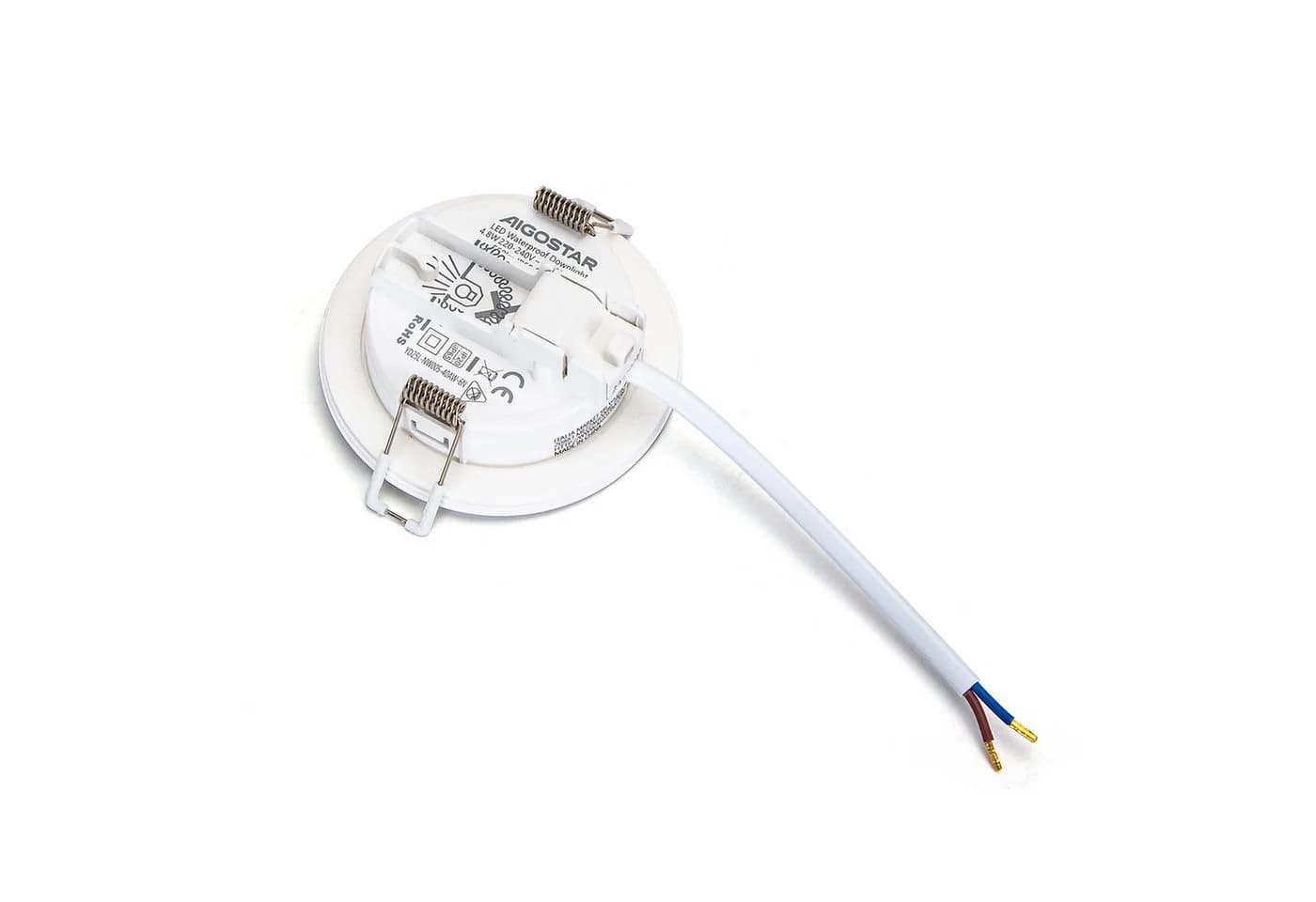 Aigostar LED Einbauleuchte 3er Set 4.8W Kaltweiß IP65 - Bild 4