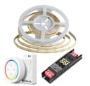 V-TAC LED COB Streifen 10m Warmweiß Dimmbar Komplettset Bild 2