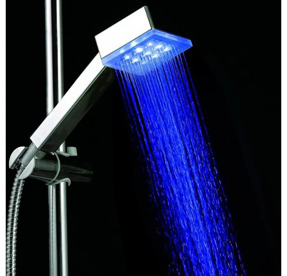 ENERGMiX Duschkopf Farbwechsel LED-Licht