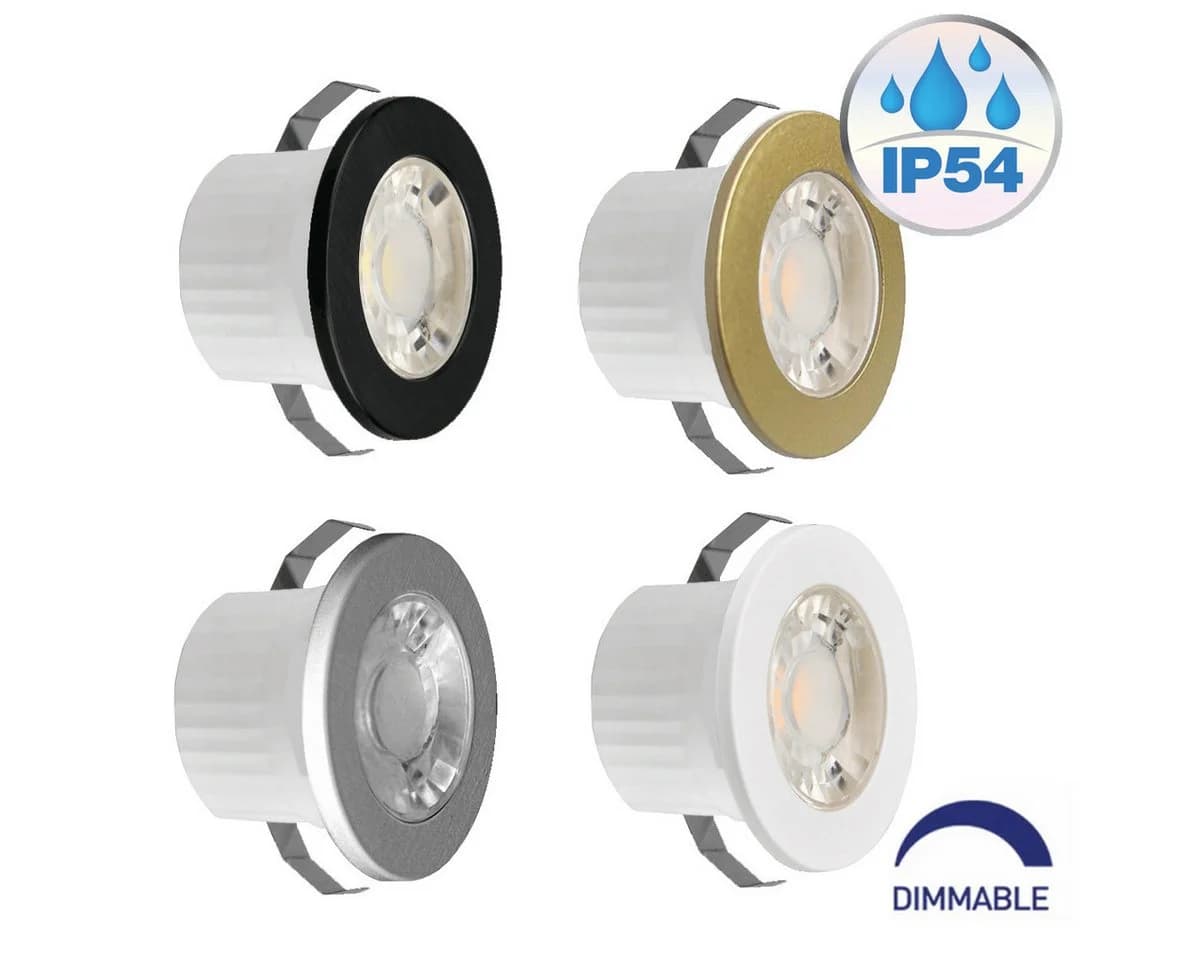 Mundotec LED Einbauleuchte 3W Dimmbar IP54 Neutralweiß - Bild 2