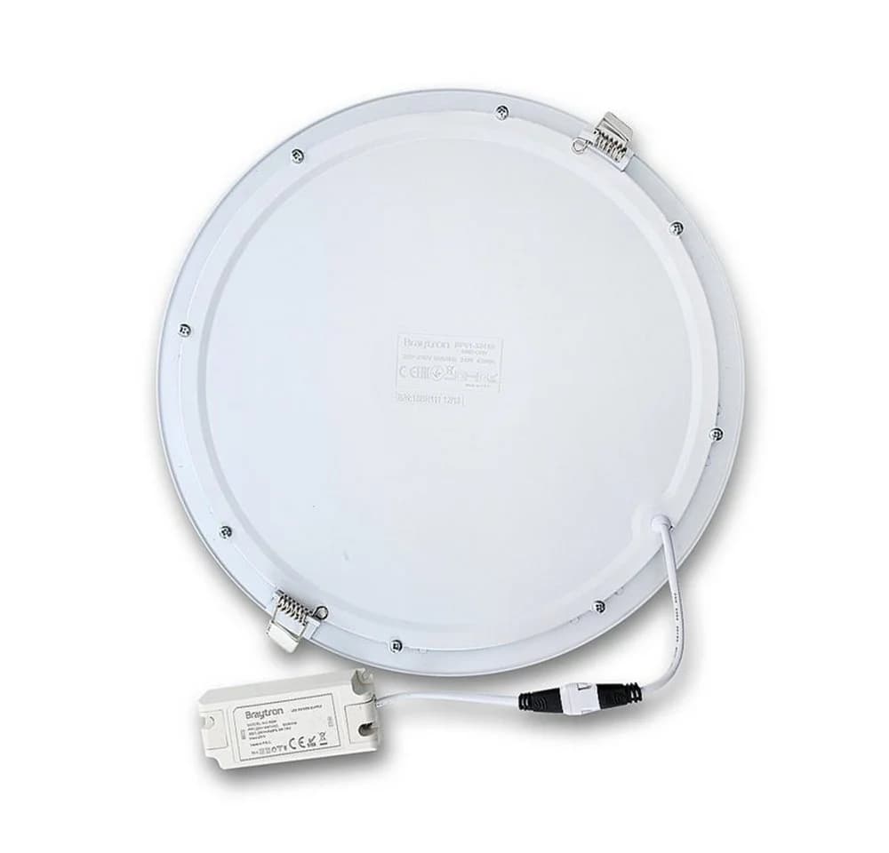 V-TAC LED Panel 18W Ultra Slim Einbauleuchte Kaltweiß Rund - Bild 4