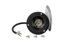 GTV LED Bodenleuchte Edelstahl IP67 230V GU10 Warmweiß Bild 4