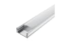 ENERGMiX LED-Stripe-Profil 2m Alu mit Milchglas Abdeckung Bild 1