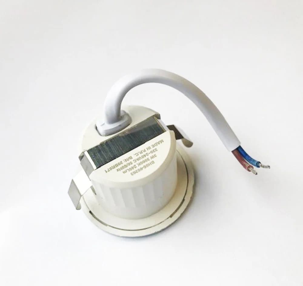 Braytron LED Einbaustrahler 3W Weiß 4000K Neutralweiß IP54 - Bild 3