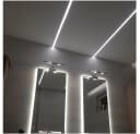 ENERGMiX LED-Stripe-Profil 2 Meter Alu Profil mit Milchglas Abdeckung Bild 3