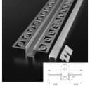 ENERGMiX LED-Stripe-Profil 2 Meter Alu Profil mit Milchglas Abdeckung Bild 4