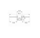 ENERGMiX LED-Stripe-Profil 2 Meter Alu Profil mit Milchglas Abdeckung Bild 5