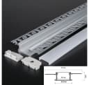 ENERGMiX LED-Profil 2m Aluminium Unterputz Milchig Weiß Bild 5