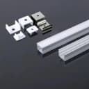 ENERGMiX LED-Stripe-Profil mit opaler Abdeckung Bild 3