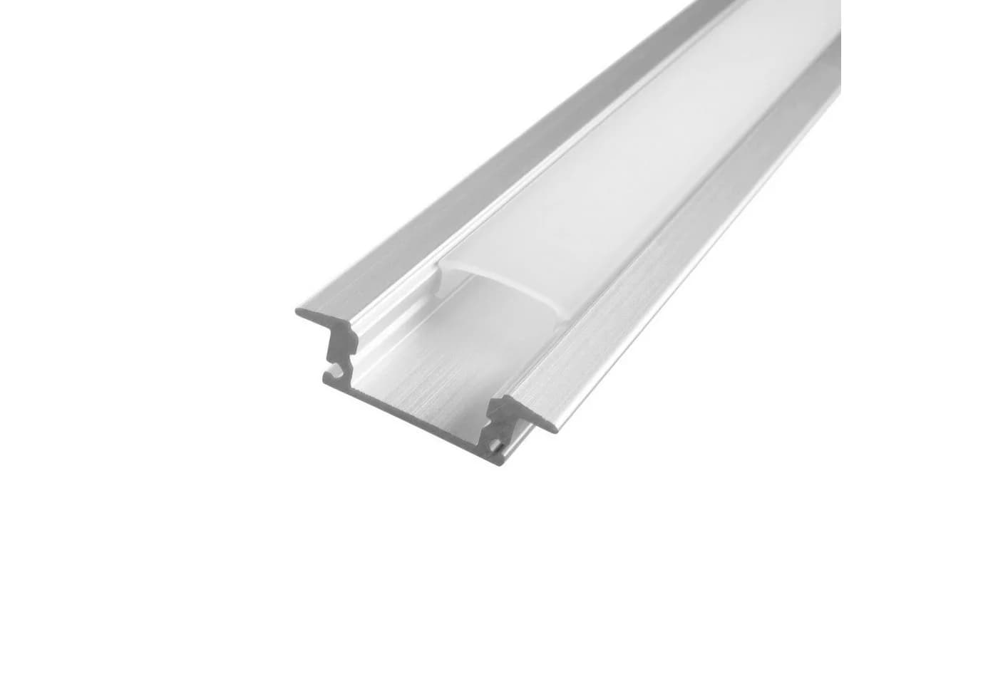 ENERGMiX LED-Stripe-Profil 2m Alu Schiene mit opaler Abdeckung - Bild 2