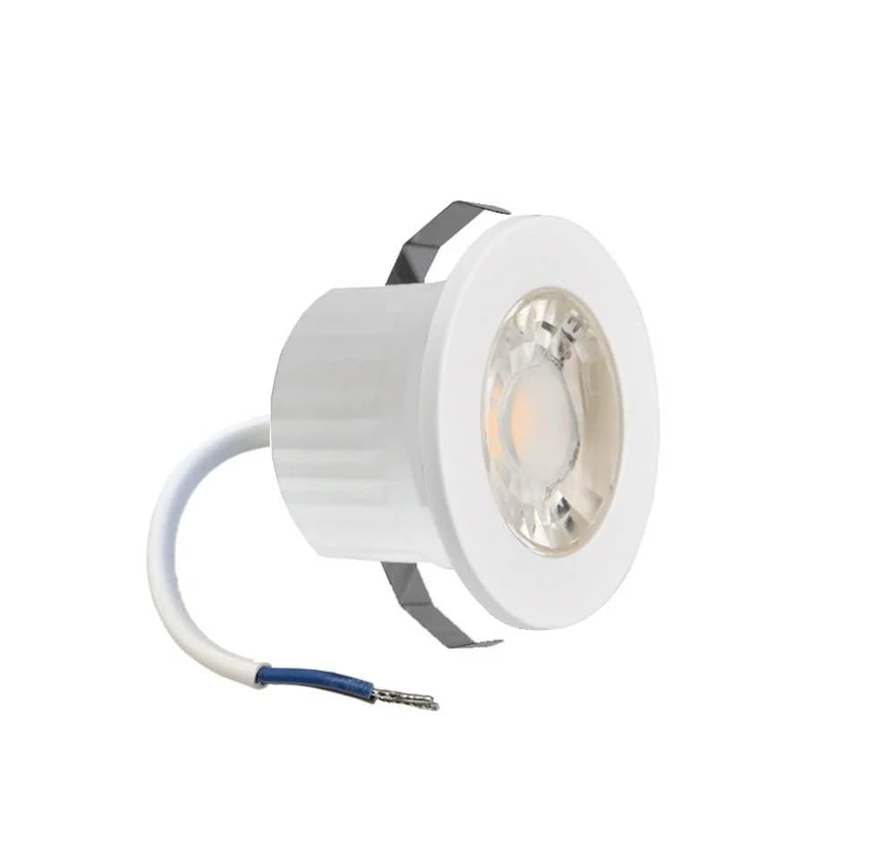 Braytron LED Einbaustrahler 3W Warmweiß IP54 Aluminium - Bild 2
