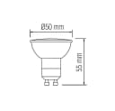 Aigostar LED-Leuchtmittel WLAN + Bluetooth 6W GU10 CCT Smart Home Strahler Bild 5