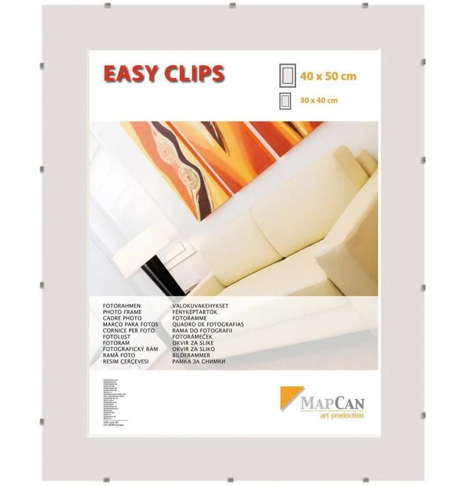 The Wall Cliprahmen Easyclips Normalglas 40x50 cm