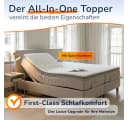 MSS e.K. Gelschaumtopper Premium-Split 8 cm Weiß Bild 3