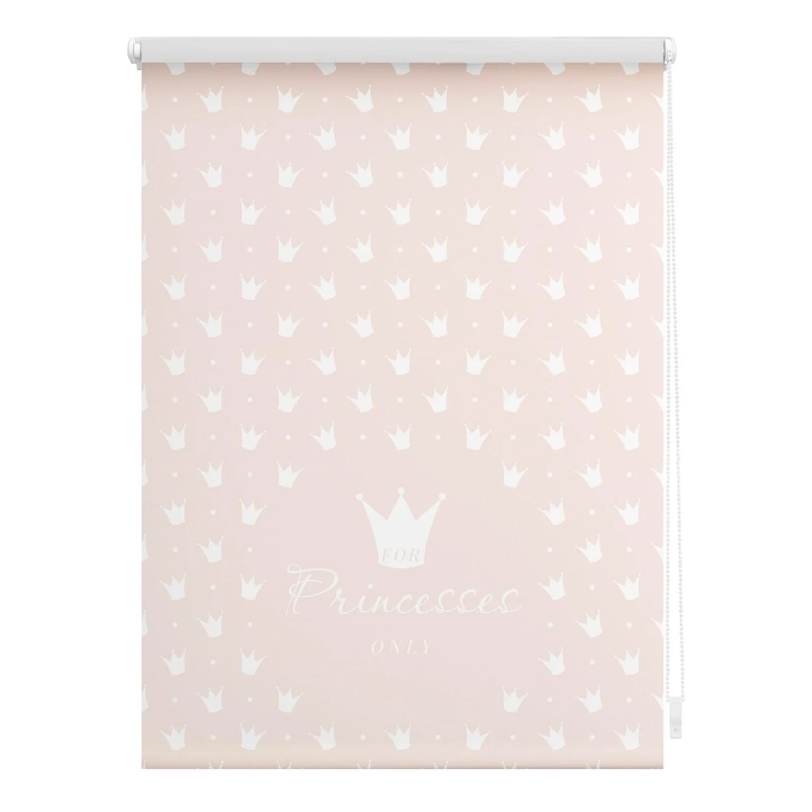 LICHTBLICK ORIGINAL Seitenzugrollo Prinzessin Lilly Rosa Klemmfix