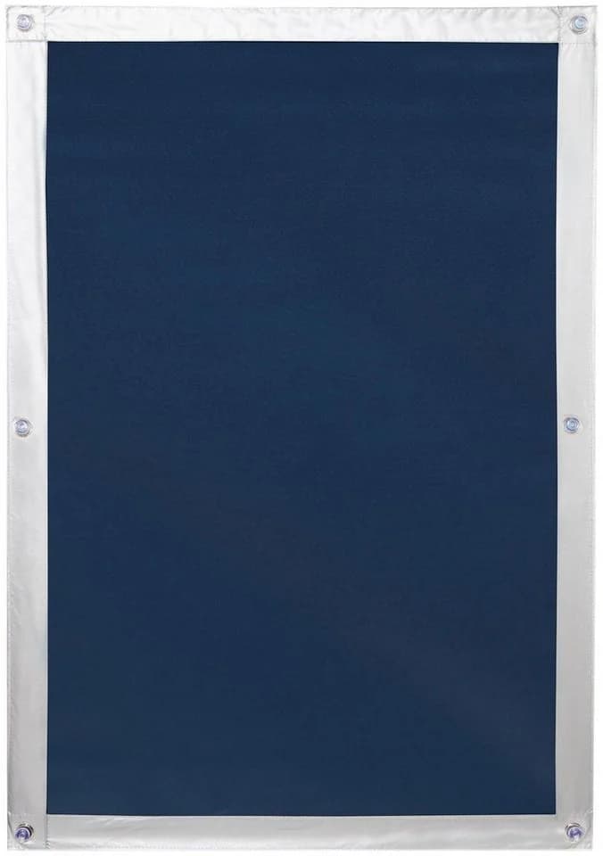 LICHTBLICK ORIGINAL Dachfensterrollo Haftfix Hitzeschutz Blau - Bild 2