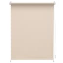LICHTBLICK ORIGINAL Seitenzugrollo Uni Rollo Beige/Weiß Verdunkelnd Klemmfix Bild 1