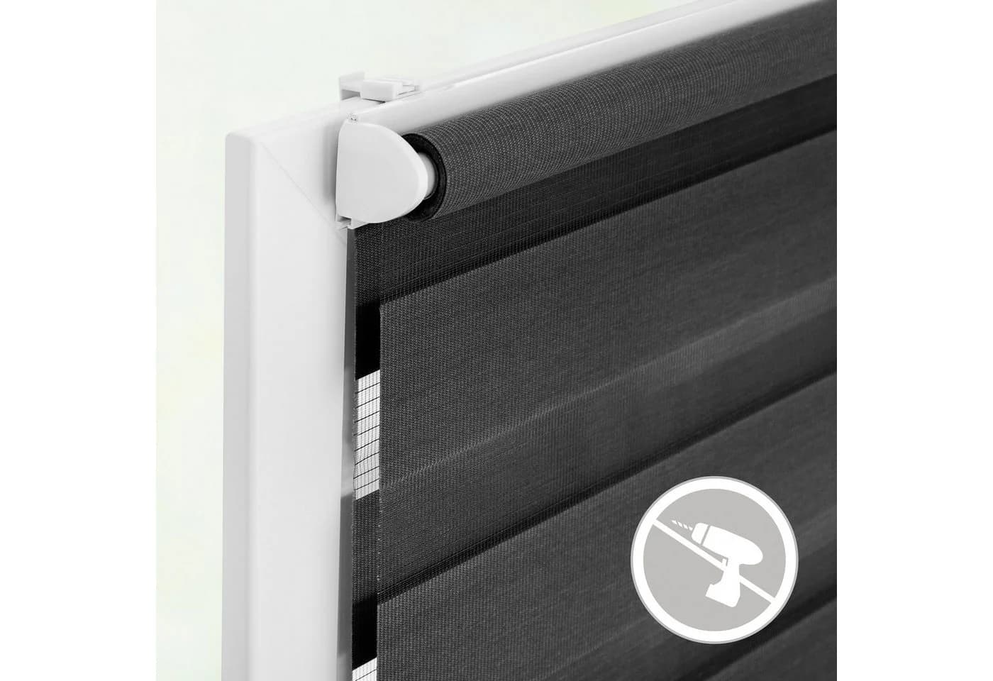 Doppelrollo Duo Rollo Klemmfix, ohne Bohren, Roomy - Bild 5