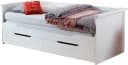 Funktionsbett RELITA "Lina" Weiß mit 2 Schubkästen Bild 2
