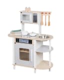 TikTakToo Spielküche Weiß Holz mit Zubehör und Kochgeschirr Bild 2