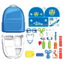 TikTakToo Spielzeug-Arztkoffer 20-tlg. Komplett-Set mit Rucksack-Funktion Bild 3