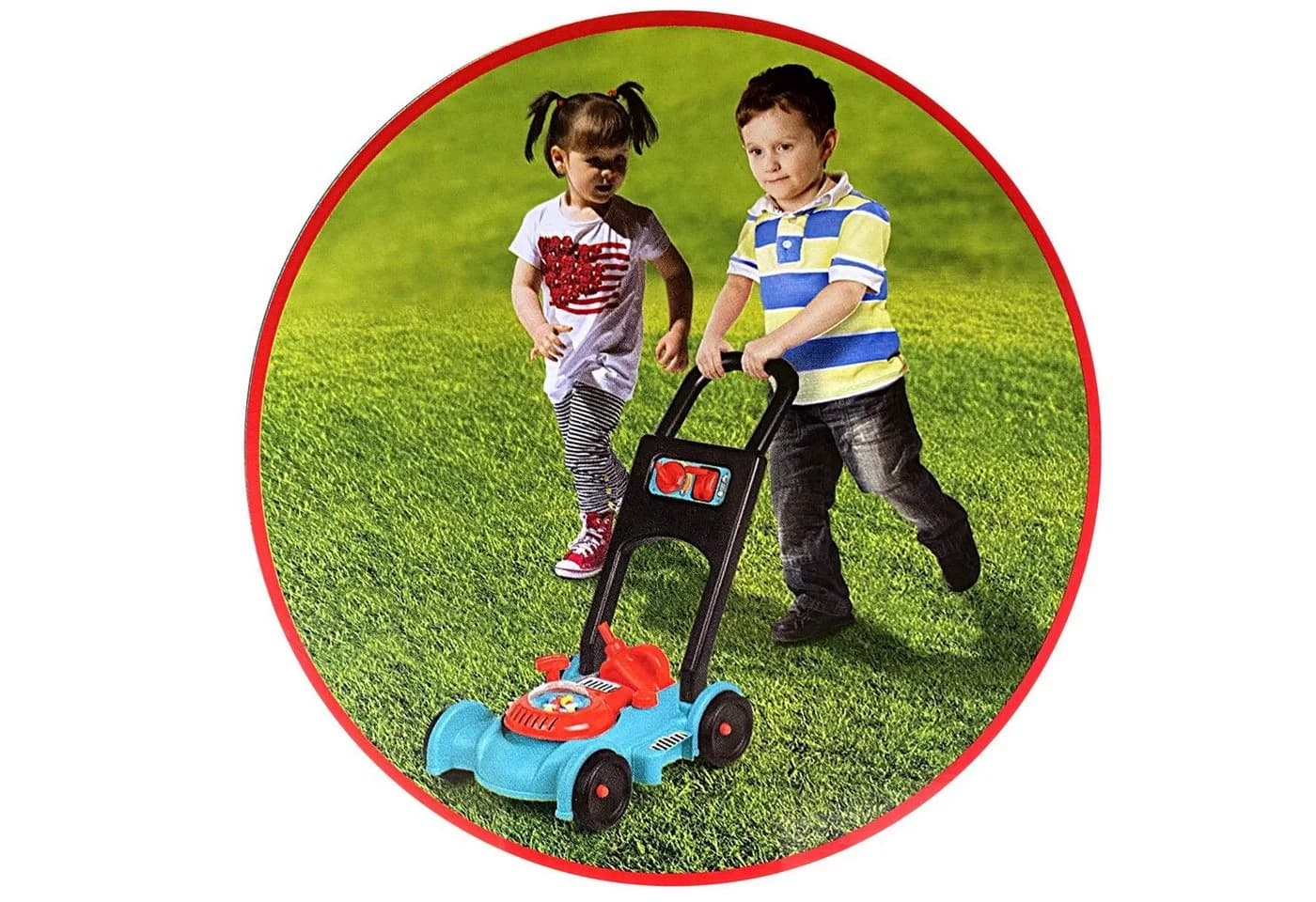 TikTakToo Kinder-Rasenmäher Benzin mit Geräusch und Kanister - Bild 3