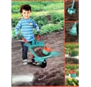 TikTakToo Kinder-Gartenset 7-tlg. Schubkarre mit Werkzeug grün Bild 4