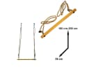 Loggyland Holztrapez Trapezschaukel 58 cm Bild 4