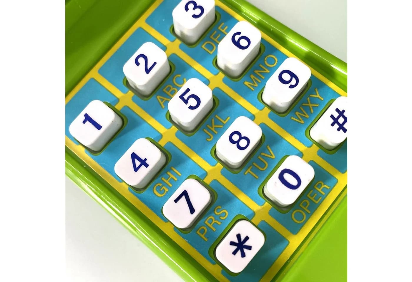 Loggyland Kindertelefon Blau Kunststoff mit Tastengeräusch - Bild 4