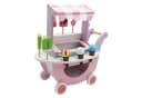 TikTakToo Lauflernwagen Holz Rosa mit magnetischem Eis-Zubehör Bild 2