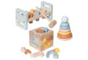 TikTakToo Motorikwürfel Montessori Lernspielzeug Hammerspiel, Motorikwürfel, Steckpyramide Bild 2