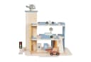 TikTakToo Spiel-Parkgarage Holz Parkhaus mit Autos, Helikopter & Aufzug Bild 3