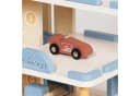TikTakToo Spiel-Parkgarage Holz Parkhaus mit Autos, Helikopter & Aufzug Bild 4