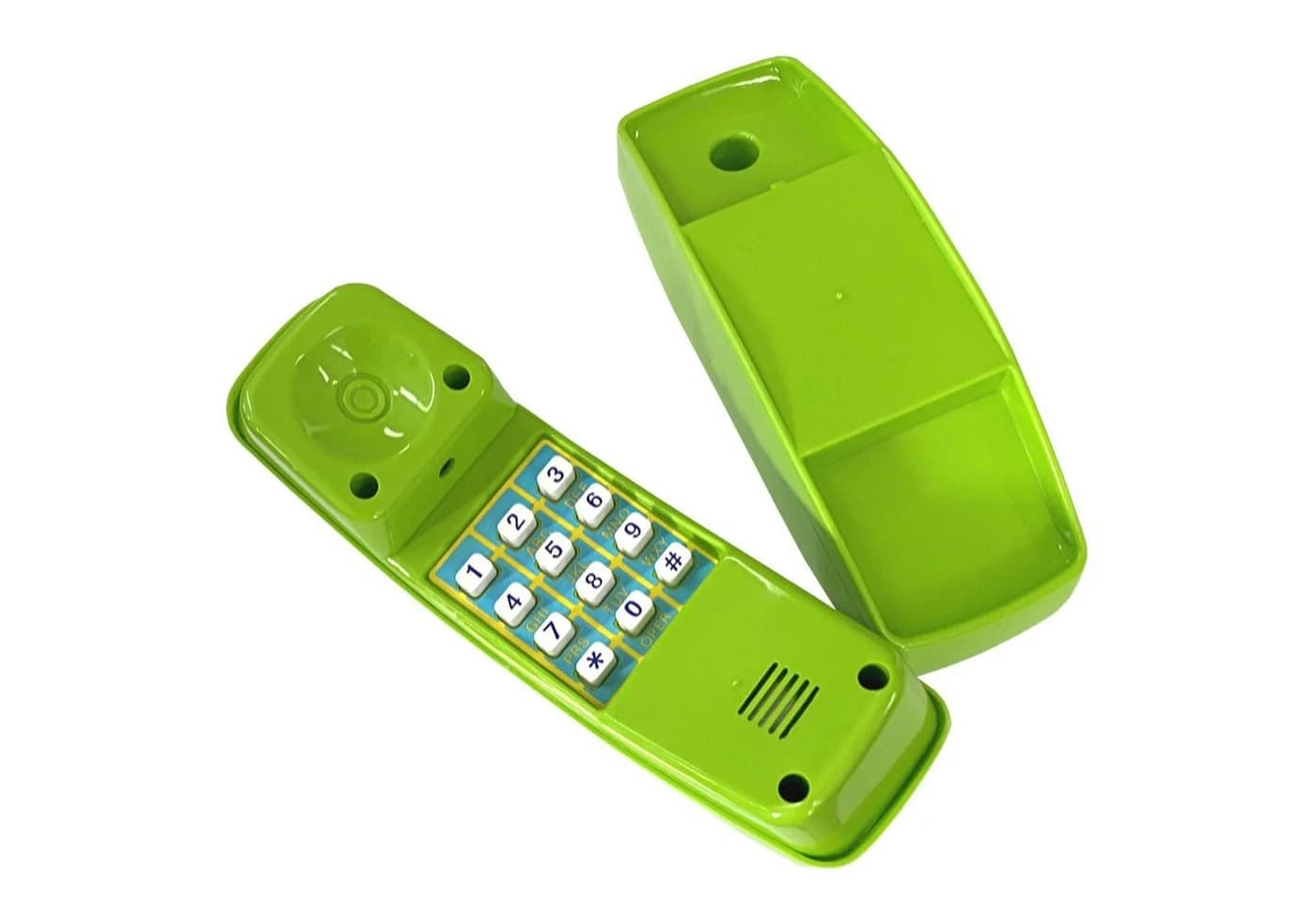 Loggyland Kindertelefon Grün Kunststoff mit Halterung für Spielturm - Bild 2