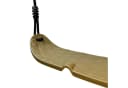 Loggyland Schaukelsitz Brettschaukel Braun HDPE mit Seilen Bild 1